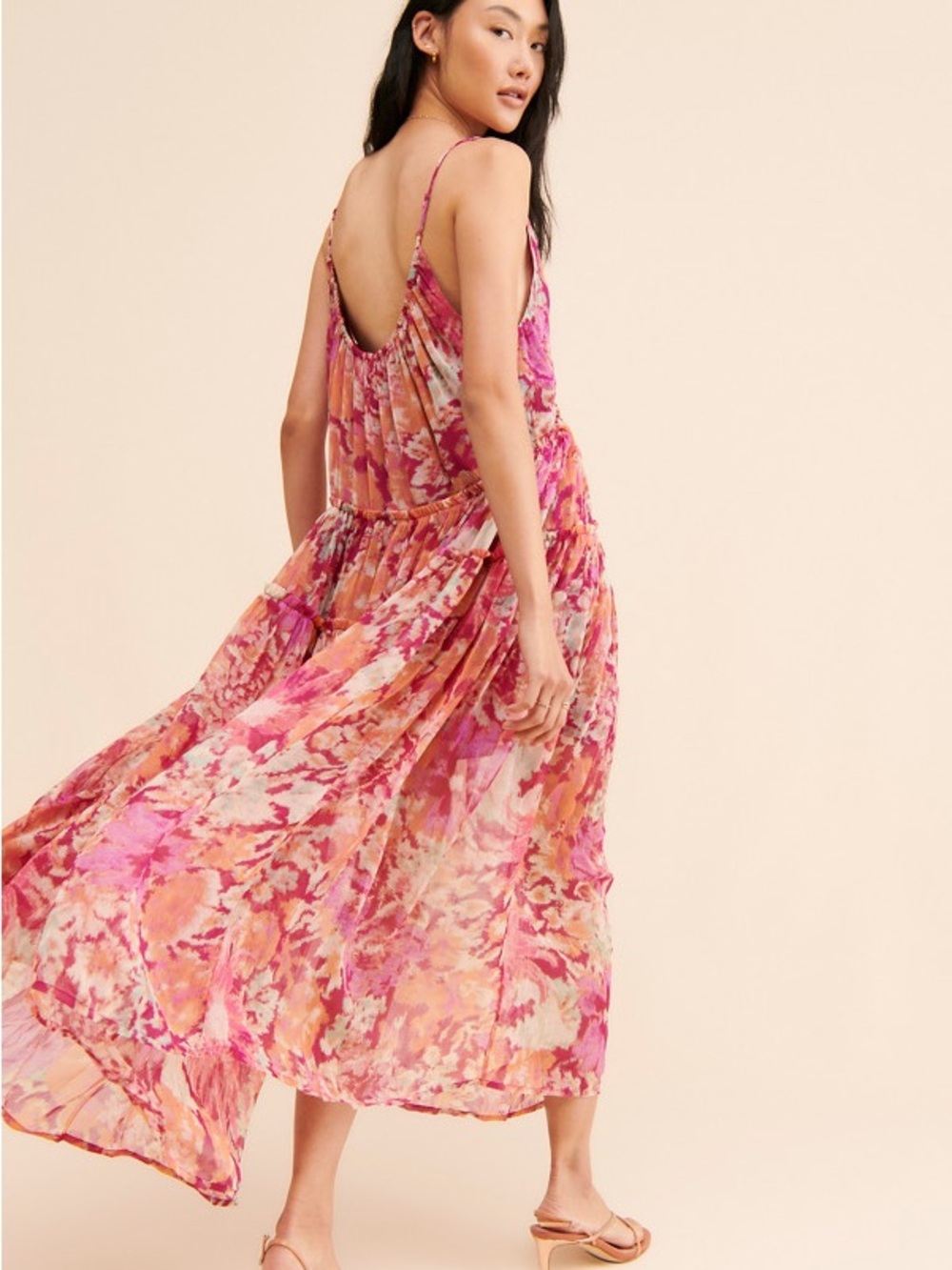 NWOT Free People Julianna Maxi Dress | Magenta